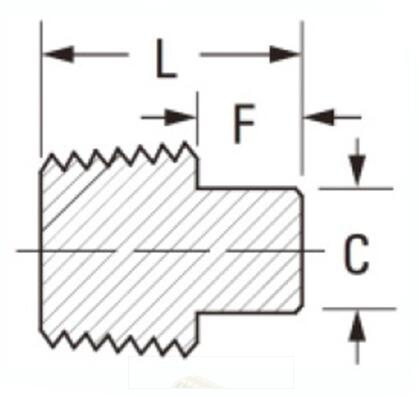 Square Head Plug, Brass Pipe Fittings